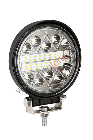 Фара рабочего света светодиодная (желтый свет) круглая 10-30 В, d=42 мм (20753) (ОПТ6903)