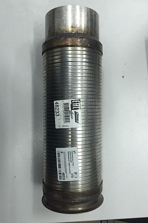 Гофра 115x364 глушителя с фланцами (48233)(д2863)