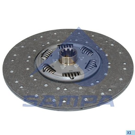 Диск сцепления 380*1.3/4"*10 F.Z.O. (20114501) (С9021)