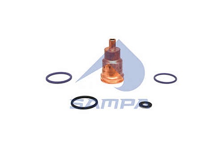 Стакан форсунки с уплотнениями RVI Magnum/Kerax/Premium DXI11 (030806) (Та5412)