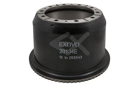 Барабан тормозной Scania задний 360573,293543 Simpeco/EXOVO (20134E)(П0733)