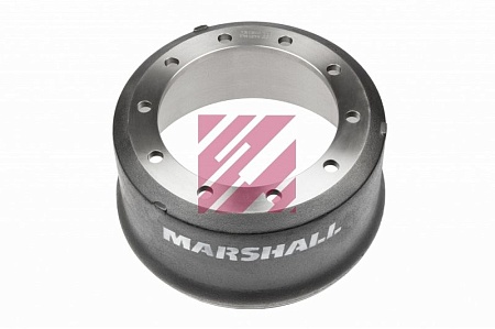 Барабан тормозной BPW Eco MAXX с бурт. ступица круглая (M1900164)(т5872)