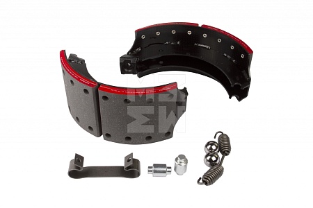 Комплект (колодки + накладки + РМК) 420x180 (19283/19284)  (M2530003)(т8321)