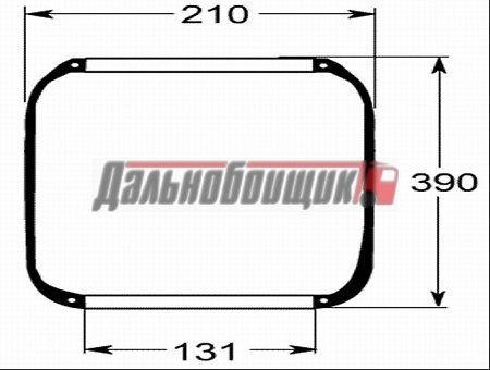 Пневморессора Rostar 644N (без стакана)(R644)(П0693)