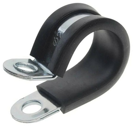 Хомут резиноармированный d=22 KVP  Rubber (W11522) (Р8246)