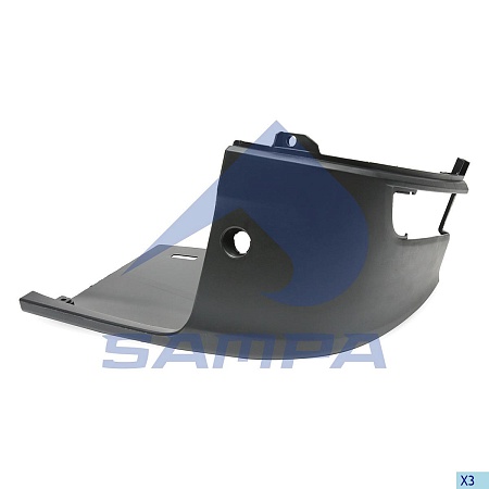 Угол бампера правый Scania 6 (18400564)(к1653)