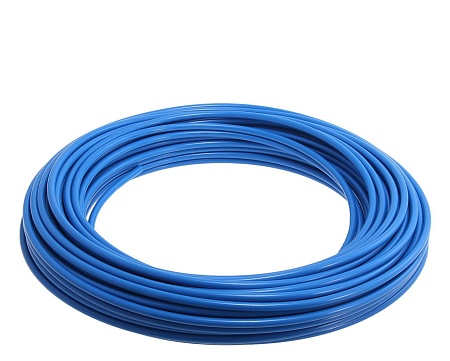 Трубка пластиковая 8x1мм (1м) Голубая  (8282519516) (пн4566)