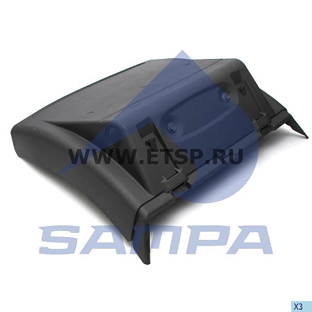 Брызговик задний MAN TGX (перед.часть)690мм (18200212)(К3510)