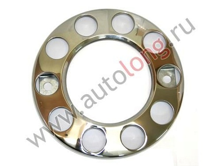 Колпак колеса ободок перед. INOX (6186)(к0133)