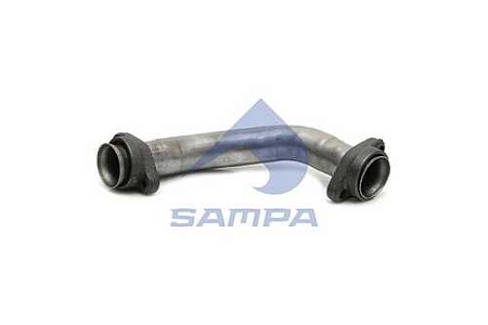 Труба глушителя к турбине левая MB Actros (010419) (Р9415)