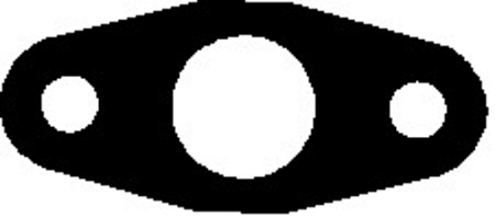 Прокладка турбокомпрессора картон на отвод масла KMZ 5490/МВ Axor OM457 LA (756866) (д7140)