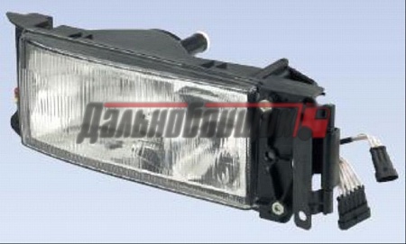 Стекло фары Iveco EUROTECH-EUROSTAR левое (613711200)(опт0102)
