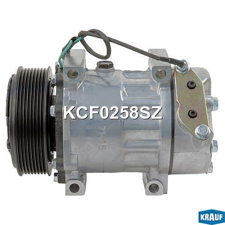 Компрессор кондиционера со шкивом 24V d123 8 пазов Scania 4 Serie (KCF0258SZ)(д6791)