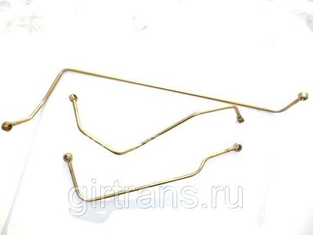 Трубки топливные низкого давления 740 комплект 3шт / ТМК (740.1104384/422/424)(ТА5042)