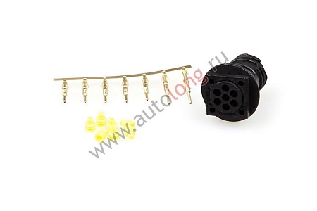 Разъем заднего фонаря Schlemmer (с контактами) (8334) (р5980)