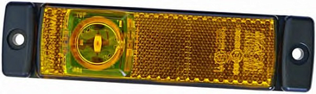 Фонарь габаритный LED оранжевый DAF (052308)(Опт2225)