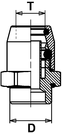 Фитинг м16х1.5 D=18х2 (8938039830) (Р9904)
