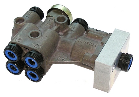 Кран подъема оси M16x1.5 пневмоуправление (07021001)(Пн3676)