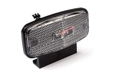 Фонарь габаритный Диод 12/24 ГФ 1-15 К белый (12097) (опт4416)