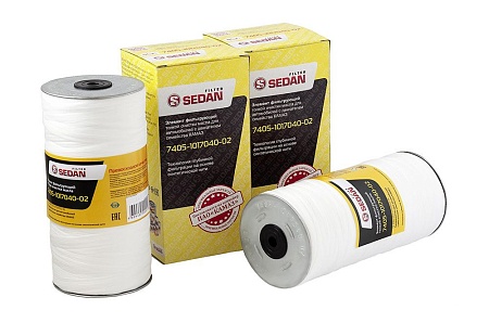 Фильтр масл эл. 7405 Евро 1, 2 тонк.оч. намотка / Седан (7405.1017040-02)(КР0289)