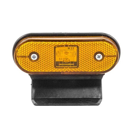 Фонарь габаритов 150.3731-00-2 (Schmitz) с кронштейном, провод, желтый /60 (191385)(опт9548)