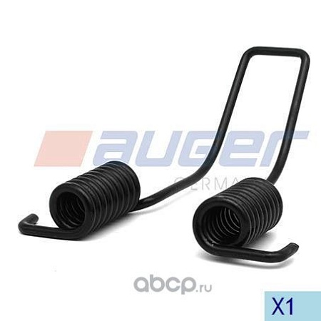 Пружина стяжная дополнительная BPW без крючка (52758)(Пр2134)