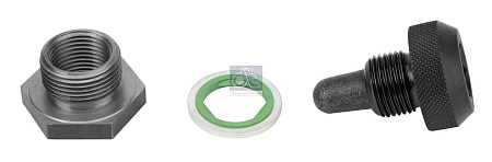 Пробка масляного поддона вместе с р/к Scania (131158)(Р4601)