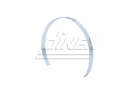 Хомут глушителя VOLVO FH12,16 (цинк) (уплотнит кольцо трубы турбины) (80920) (Д7195)