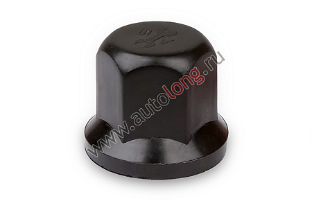 Колпачок пластиковый 32х32 черный (9697)(р0574)