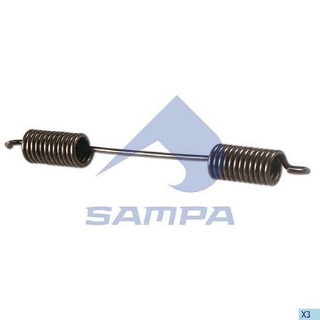 Пружина тормозной колодки MB 4X26X224 STAB.KAL. (100090) (Т2268)