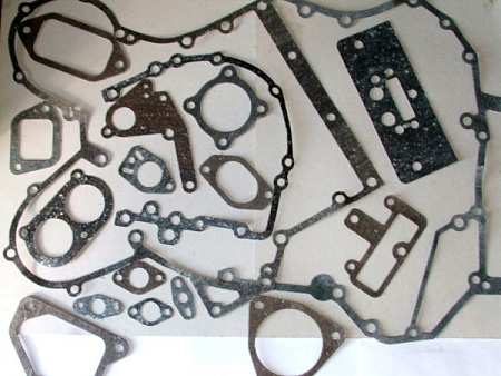Р/к прокладок на двигатель Евро 2 (паронит) 25 наим. 42 дет. / ТехноДрайв (03-01-200)(КД0150)