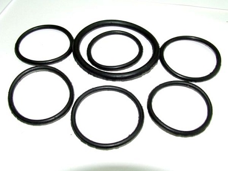 Р/к системы охлаждения (из 3-х) резина черн. / Аналог (КД0200)