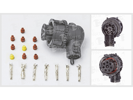 Разъём/7-pin/MB фары с ДХО (7810629) (пн5990)