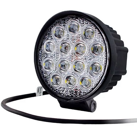 Фара LED FenixPro 27W круглая 12-24V Flood (опт8863)