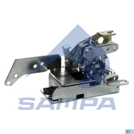 Замок двери левый с электроприводом MAN (024255) (пр0458)