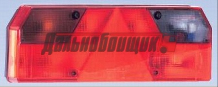 Стекло фонаря Тонар левый 0023CL (511412/АТ-1850/6771)(опт0266)