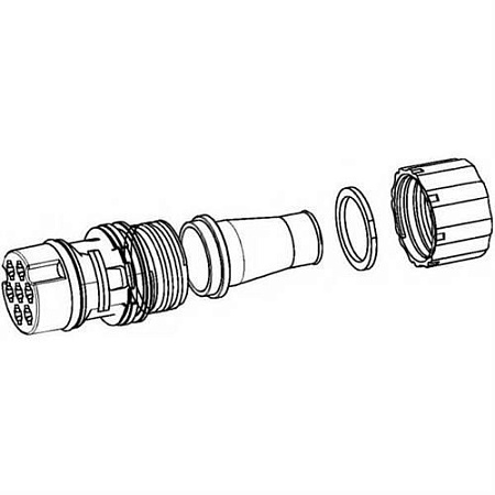 Штекер 7 полюсов (9XX340880001) (р5462)