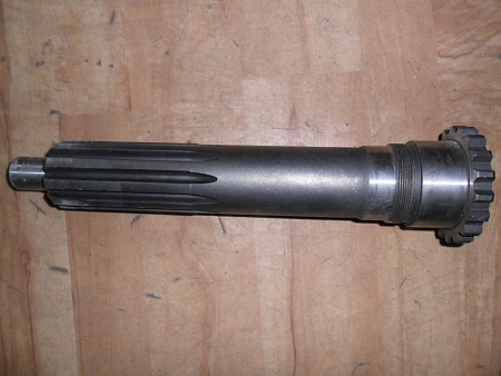 Вал КПП первичный (L=325, под гайку) (JS180A1701030)(Ф1702)