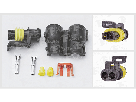 Разъём/2-pin/DAF|IVECO (7810129) (пн4637)