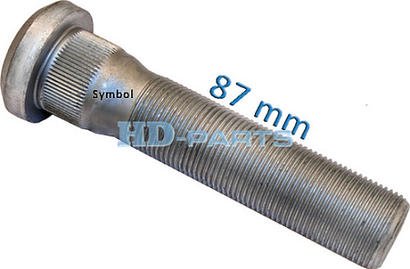 Болт колесный перед. M22 1,598/88 FL6/FH/FM/RVI Magnum DXI М22х1,5х98/88 (109212) (П8138)