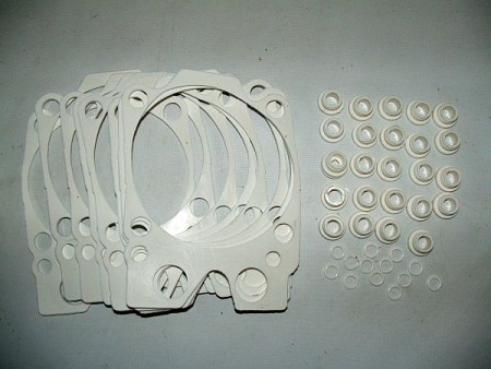 Прокладка головки блока (белый силикон) / Аналог (740-1003213)(КД0189)