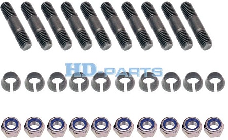 Шпилька + гайка Scania M12*1.75*60 к-т на колесо (309310)(Пр2677)