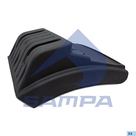 Крыло заднее задняя часть левая MAN TGA / 680 mm (18200068) (К6029)