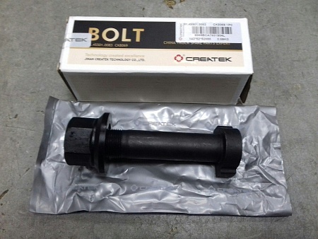 Шпилька колёсная задняя с гайкой Shacman X3000 (81.45501.0083)(Ф7132)