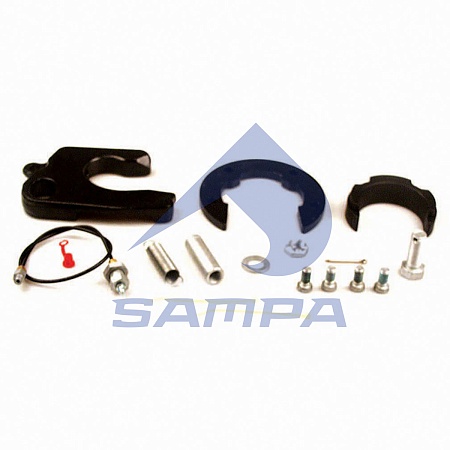 Р/к замка седла JSK 37 (подкова, захват, крепеж новый образец) (095539)(П0711)