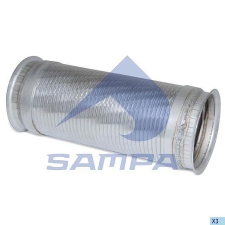 Гофра глушителя Scania (041217) (д5475)