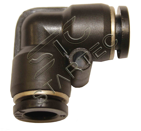 Фитинг угловой 14 мм пластиковый (INF11PUL14)(пн3794)