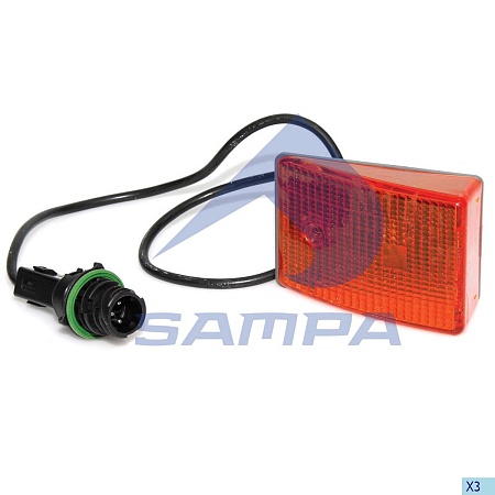 Повторитель поворота на бампер левый MB Ac (201094)(опт3753)