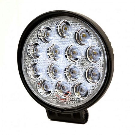 Фара LED 42W круглые 12-24V  (204) (опт3846)