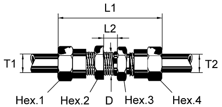 Переходник 12/12 Wabco (8938205740)(пн0288)